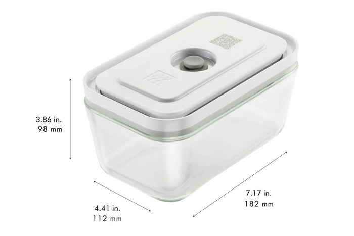 Set de démarrage Zwilling Fresh & Save 7 pièces S/M 1 pompe à vide + 2 boîtes en verre + 4 sacs