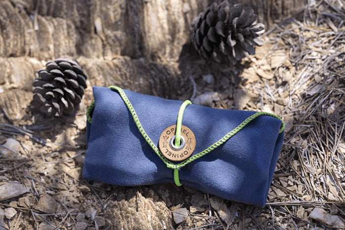 Set Picnic Plus Opinel N°08 fourchette + cuillère 2 en 1 avec étui serviette