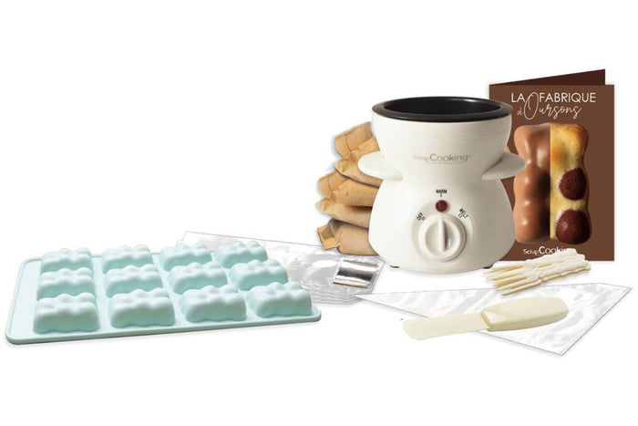 Set Scrapcooking La Fabrique à Oursons 10 accessoires + 1 livre de recettes