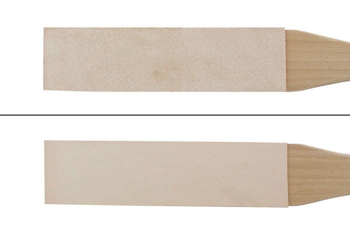 Set stropping cuir de polissage japonais Suehiro 31cm + pâte abrasive