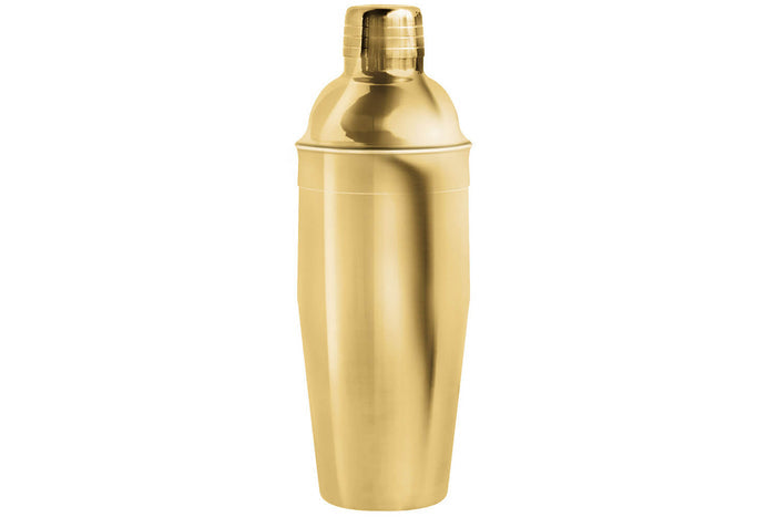 Shaker à cocktail Point Virgule 750ml en inox doré