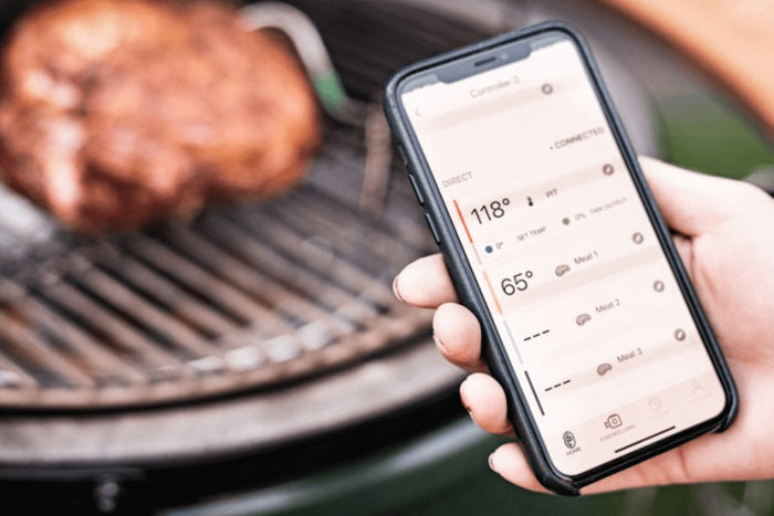 Sonde de foyer EGG Genius pour Big Green Egg