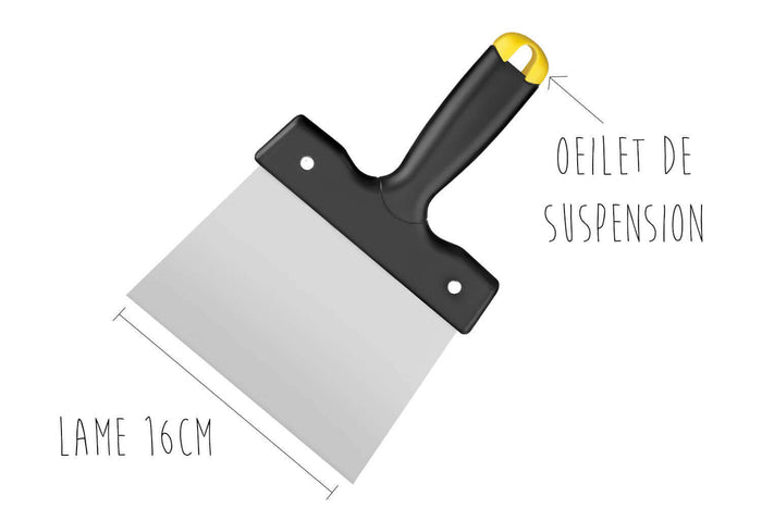 Spatule à chocolat lame 16cm