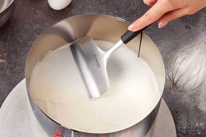 Spatule à lisser Triangle en acier inoxydable