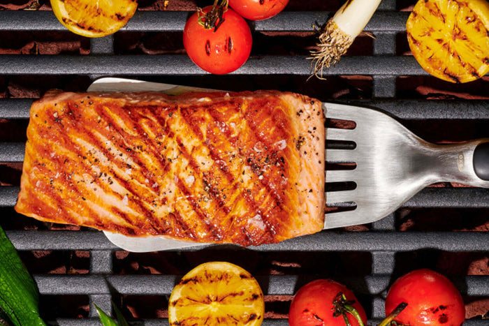 Spatule ajourée flexible OXO 37cm spéciale barbecue