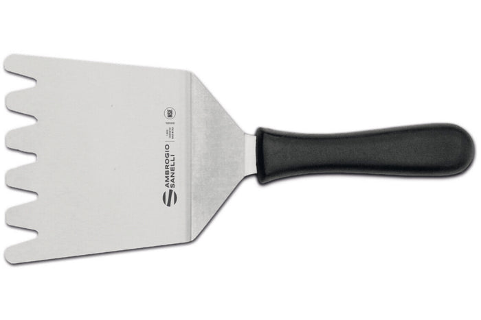 Spatule coudée à barbecue professionnelle Ambrogio Sanelli Supra 15 x 11cm