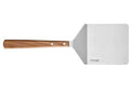 Spatule coudée à hamburger Triangle 41,5cm manche en bois de cerisier