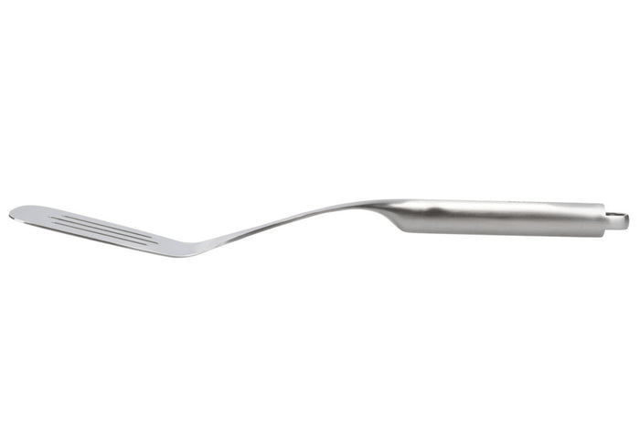 Spatule coudée ajourée Kitchen Aid tout en acier inoxydable