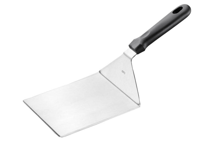 Spatule coudée retourneur de barbecue XXL Gefu en acier inoxydable