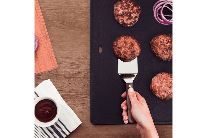 Spatule coudée Tramontina Technobois en inox 25cm
