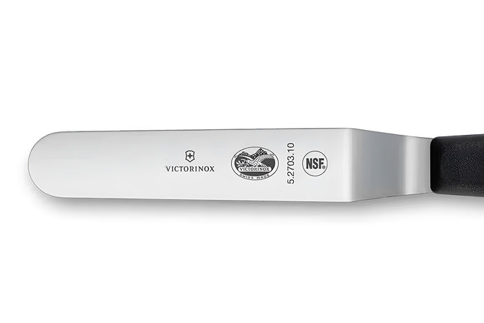 Spatule coudée Victorinox manche noir 8cm