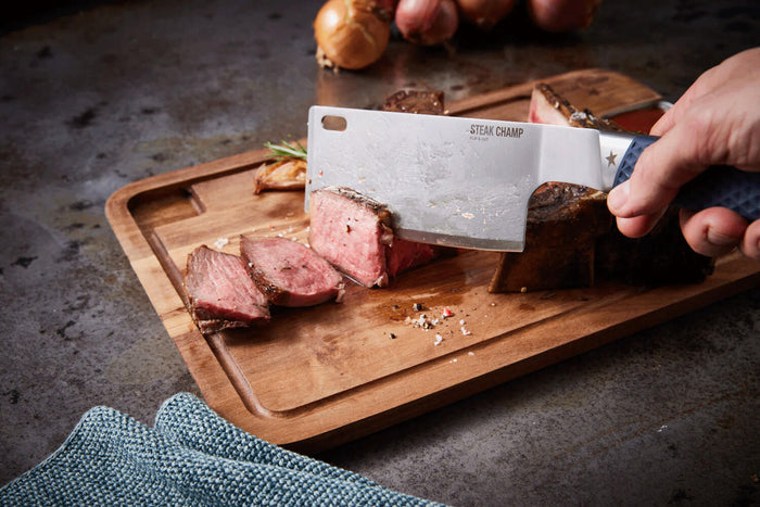 Spatule couteau Steak Champ 15cm manche en polymère recyclé