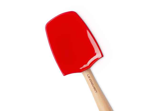 Spatule cuillère en silicone Le Creuset Création grand modèle 7cm Cerise