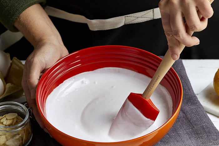 Spatule en silicone Le Creuset Création petit modèle 4,5cm cerise