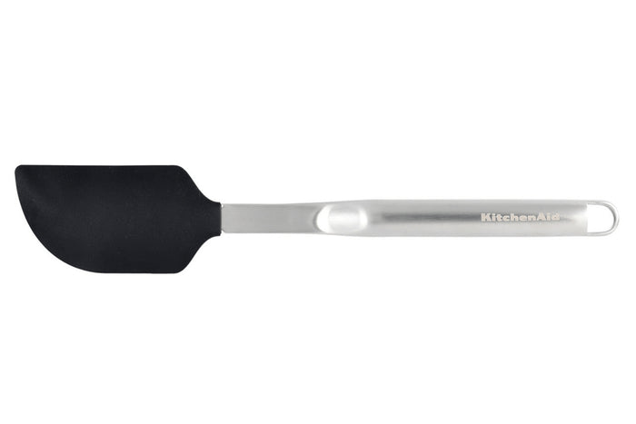 Spatule grattoir Kitchen Aid en silicone et manche en acier inoxydable