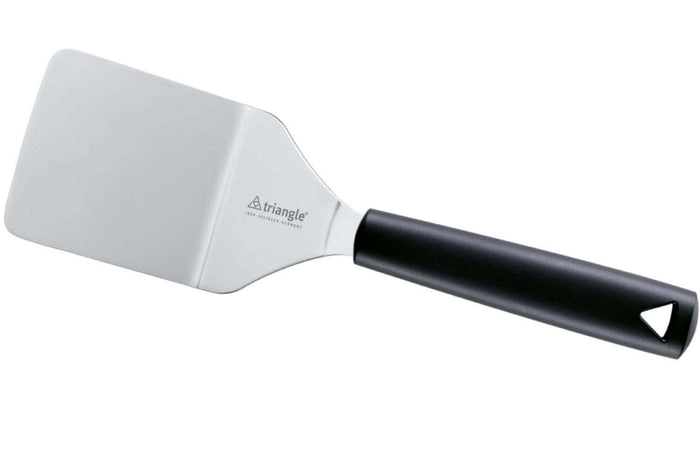 Spatule professionnelle coudée Triangle 7,5cm manche en green grip
