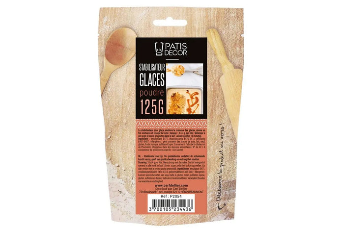 Stabilisateur pour glace Patisdécor en poudre 125g