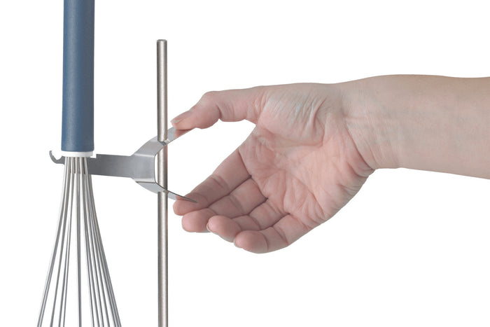 Support pour fouet/thermomètre en acier inoxydable