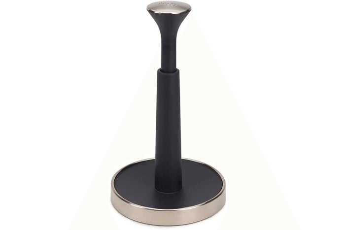 Support pour rouleau d'essuie-tout Joseph Joseph Push&Tear gris