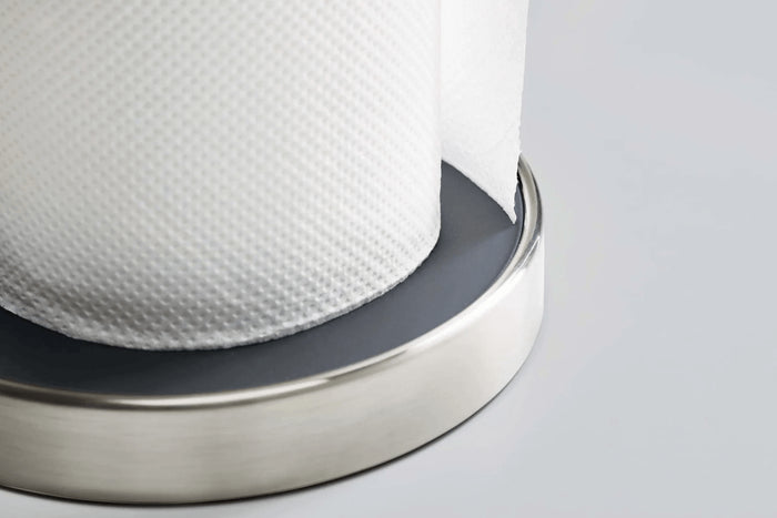 Support pour rouleau d'essuie-tout Joseph Joseph Push&Tear gris