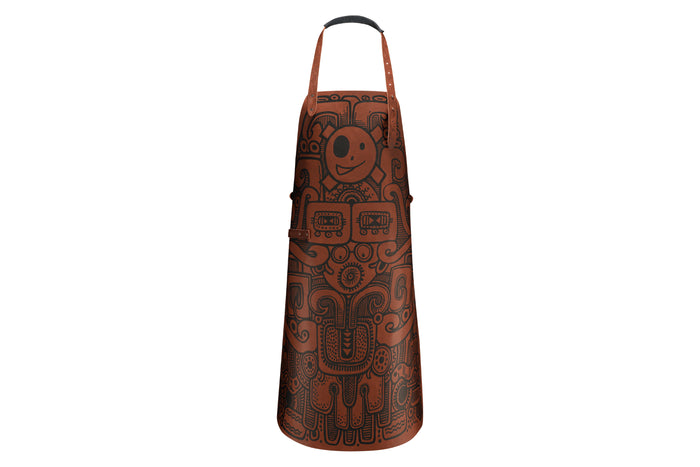 Tablier de cuisine artisanal en cuir Witloft Barbacoa édition limitée