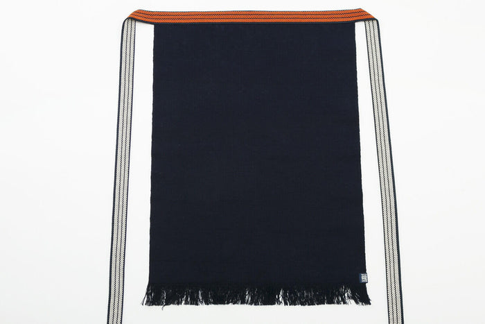 Tablier de cuisine japonais Anything Maekake bleu marine