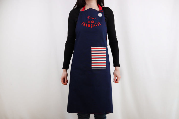 Tablier de cuisine Tissage de l'Ouest Marie fabriqué en France - Cuisine à la française