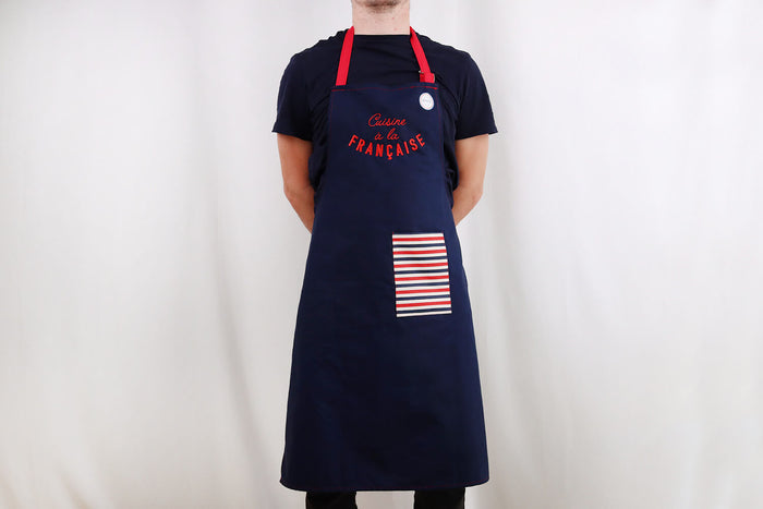 Tablier de cuisine Tissage de l'Ouest Marie fabriqué en France - Cuisine à la française