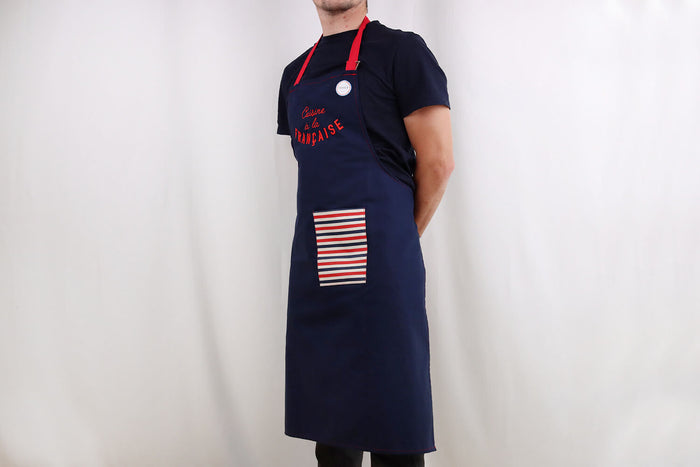 Tablier de cuisine Tissage de l'Ouest Marie fabriqué en France - Cuisine à la française