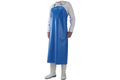 Tablier professionnel Manulatex Delta standard 90x115cm à œillets thermo soudés - Bleu