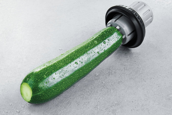 Taille-légumes spaghettis Gefu Spirelli en acier inox et polymère