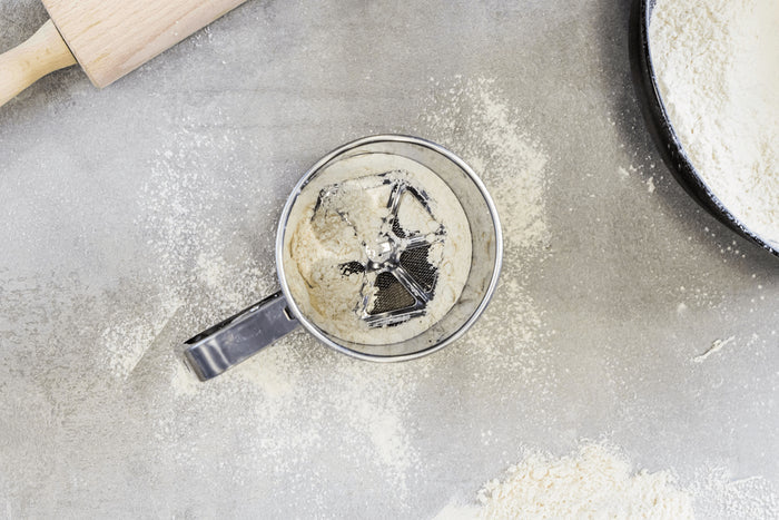 Tamis à farine mécanique KitchenCraft en acier inoxydable