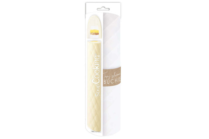 Tapis 3D pour bûche Scrapcooking en silicone motif matelassé
