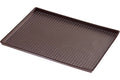 Tapis à pizza Lékué 30x40cm en silicone Platinum marron