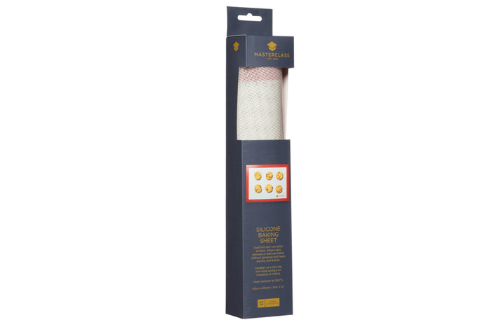 Tapis de cuisson antiadhésif MasterClass en silicone flexible 40x30cm