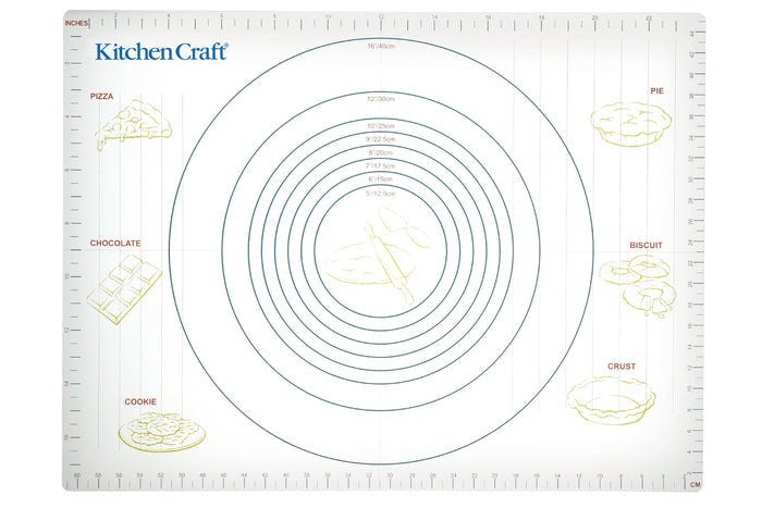 Tapis de pâtisserie antiadhérent KitchenCraft 45x61cm