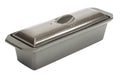 Terrine avec couvercle en fonte émaillée - 23x11cm - Noir