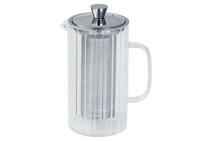 Théière Cristel Breakfast 1,2L en verre borosilicate avec filtre démontable