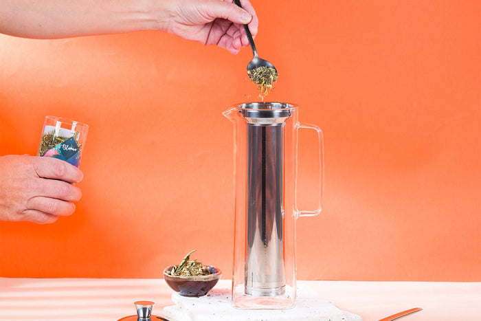 Théière Cristel Long Island 1,5L en verre borosilicate avec filtre démontable