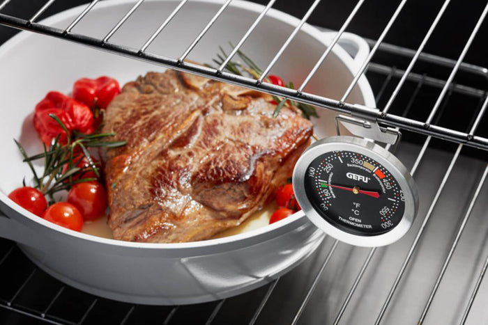 Thermomètre à four Gefu Messimo en acier inox