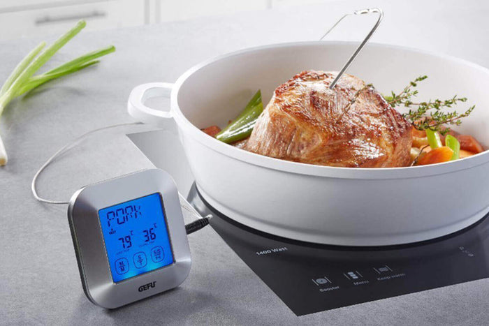 Thermomètre à rôtir numérique Gefu Punto avec minuterie