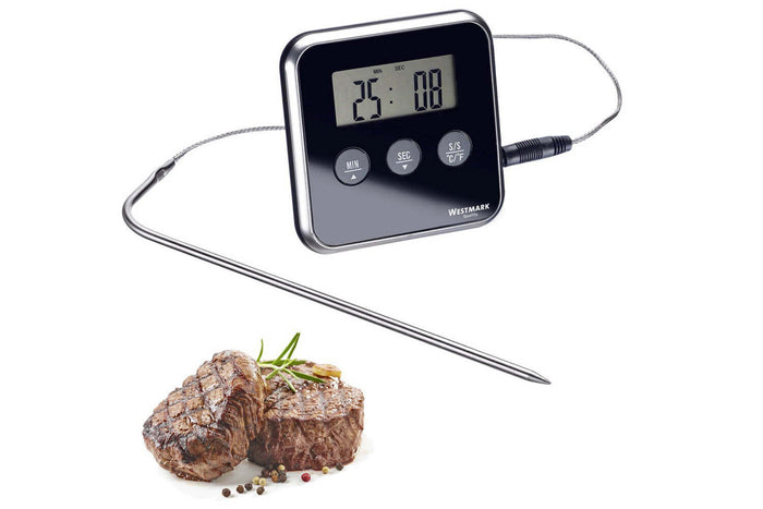 Thermomètre à viande digital Westmark avec sonde et aimant