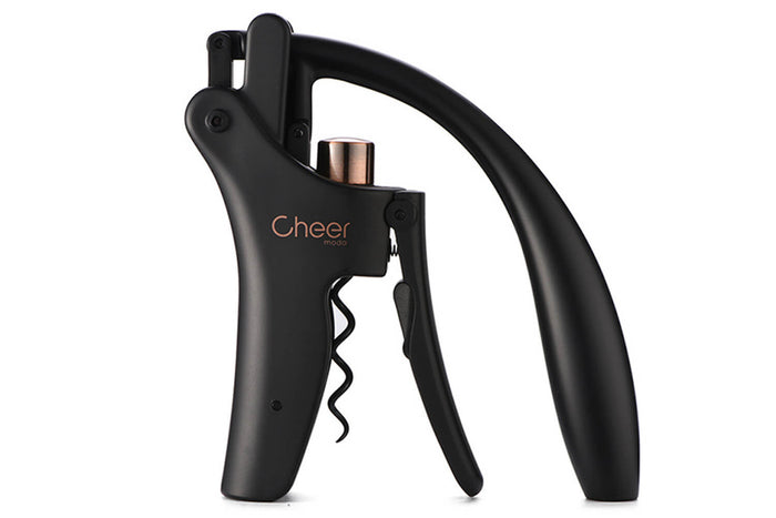Tire-bouchon à levier Cheer Moda Shaduf avec coupe-capsule