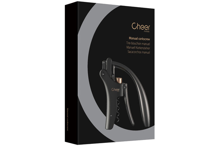 Tire-bouchon à levier Cheer Moda Shaduf avec coupe-capsule