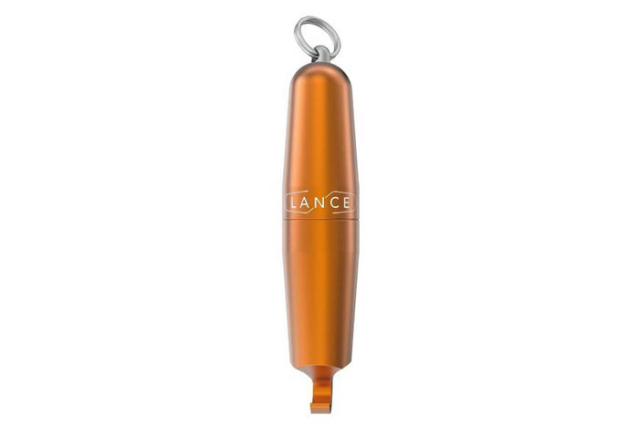 Tire-bouchon aluminium Lance coloris orange fabriqué en France