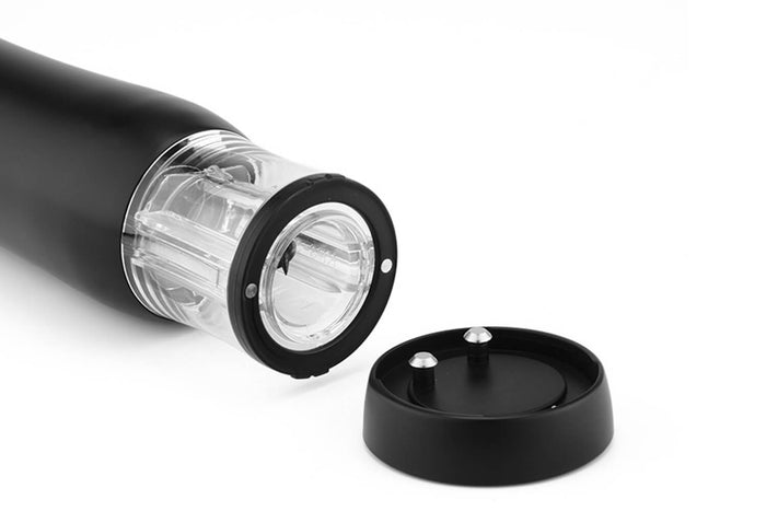 Tire-bouchon automatique rechargeable Cheer Moda Pure - Noir & Bronze