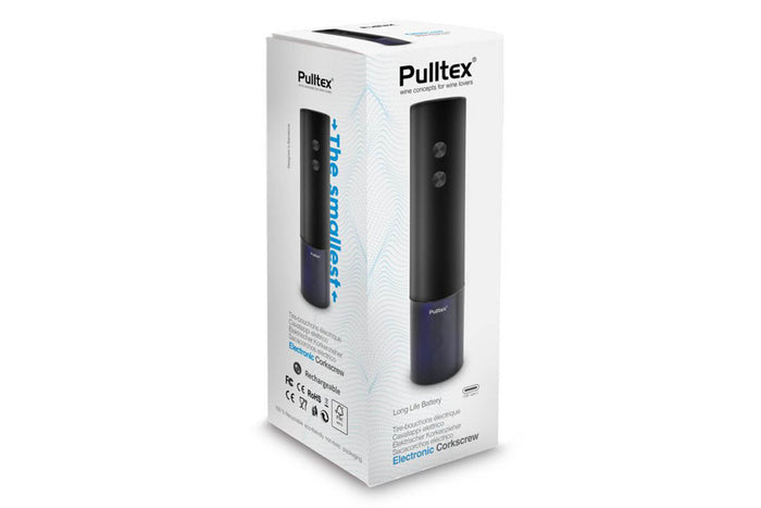 Tire-bouchon électrique noir Pulltex Monza rechargeable