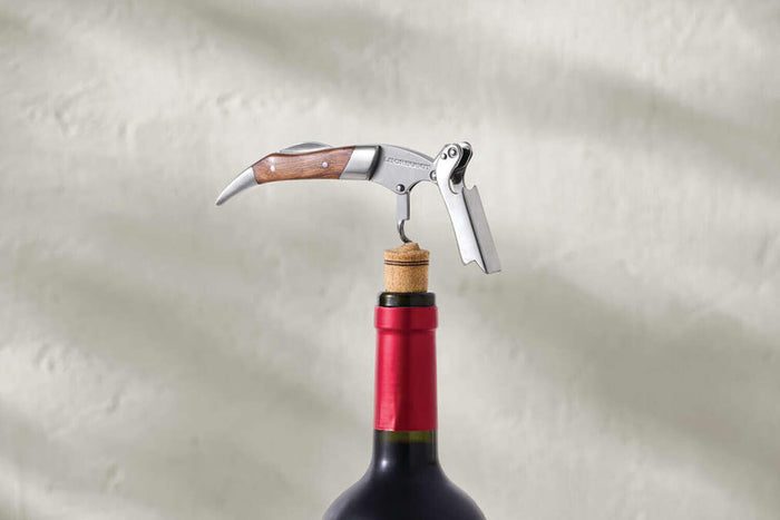 Tire-bouchon sommelier Le Creuset Premium en noyer véritable