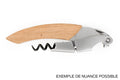 Tire-bouchon sommelier Ligne W Origine manche en chêne finition bois