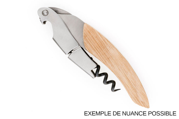 Tire-bouchon sommelier Ligne W Origine manche en chêne finition bois